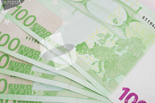 Image of euro banknotes