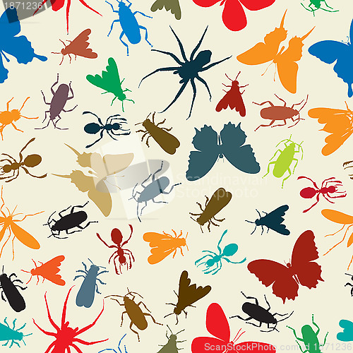 Image of Insects pattern