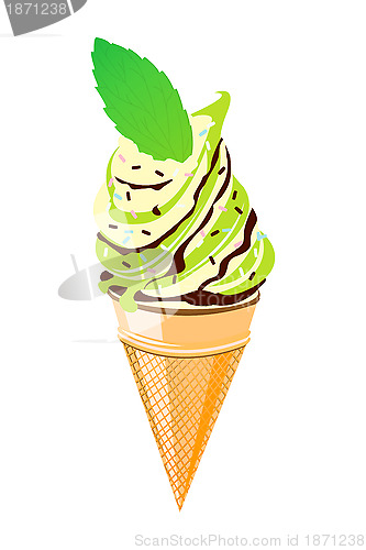 Image of Minty ice-cream