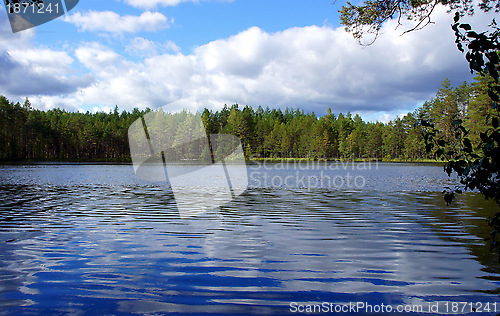 Image of Landscape with lake