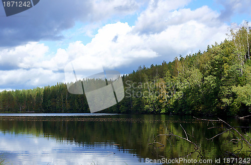 Image of Landscape with lake