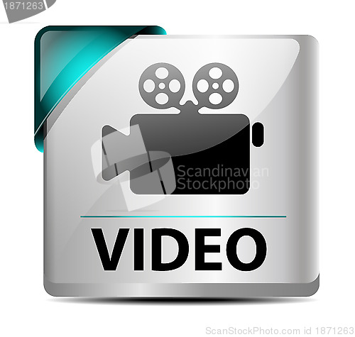 Image of video download button/icon