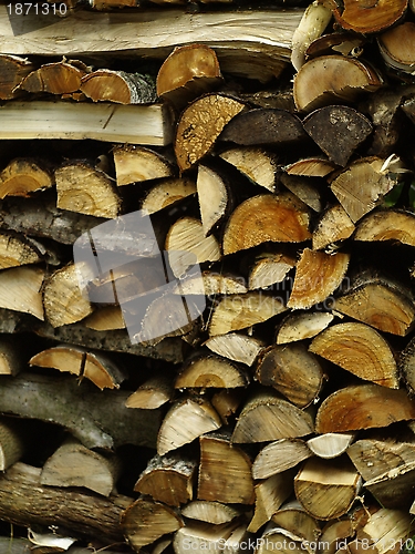 Image of fire wood pile