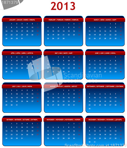 Image of 2013 Calendar