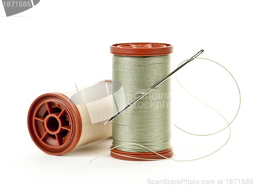 Image of Spools of thread