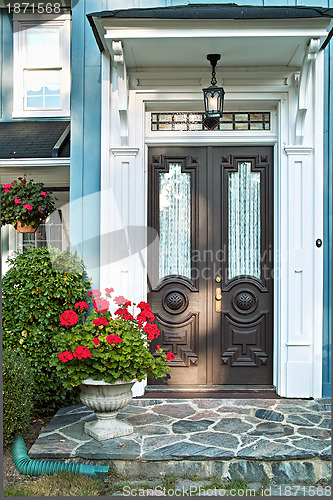 Image of Front door of house