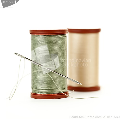 Image of Spools of thread