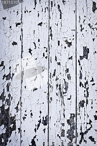 Image of Old painted wood background