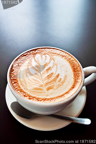 Image of Coffee with foam art