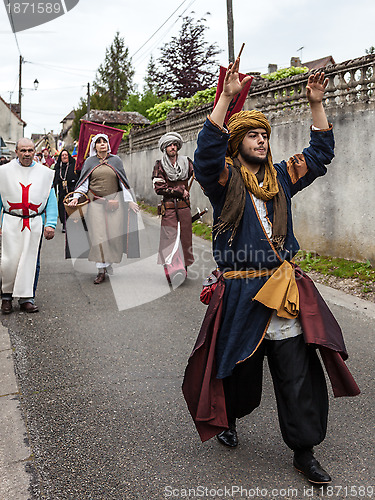 Image of Parade of Medieval Characters