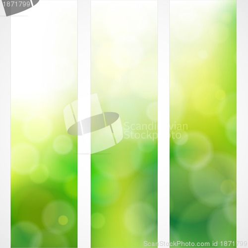 Image of spring green background colors with the sun