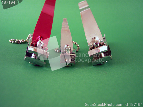 Image of three nail clippers