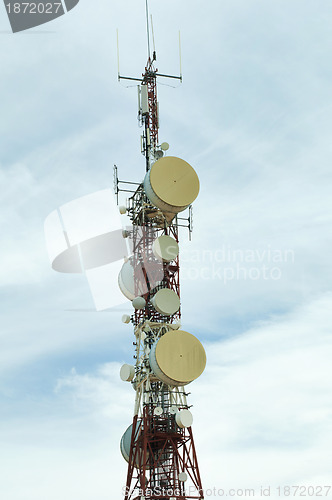 Image of Radio transmitters and antennas