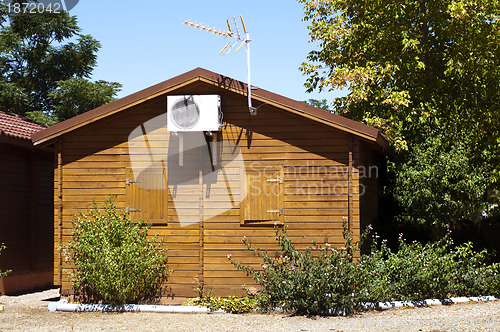 Image of Wooden bungalow