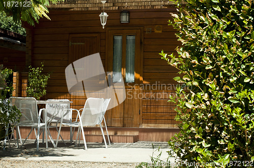 Image of Wooden bungalow