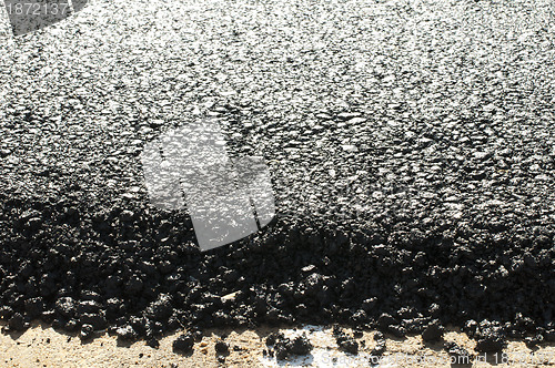 Image of Asphalt and asphalting the road