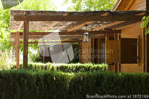 Image of Wooden bungalow