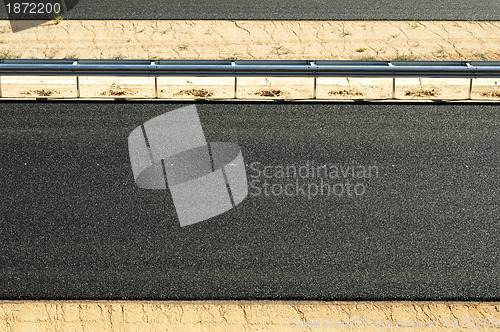 Image of New asphalt highway road