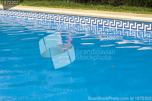 Image of Swimming pool and pillar