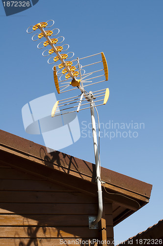 Image of House and antenna 