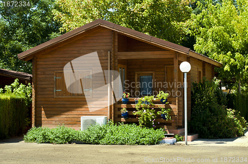 Image of Wooden bungalow