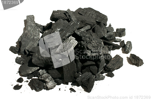 Image of Natural charcoal close up
