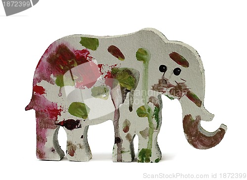 Image of Colorful elephant