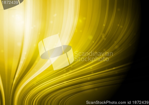 Image of Yellow elegant waves