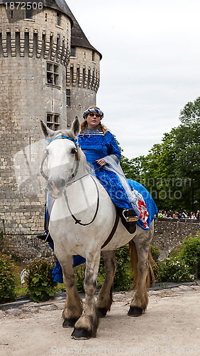 Image of Princesses Riding Horses