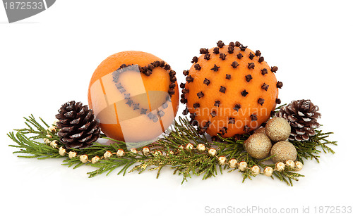 Image of Orange Pomander Fruit