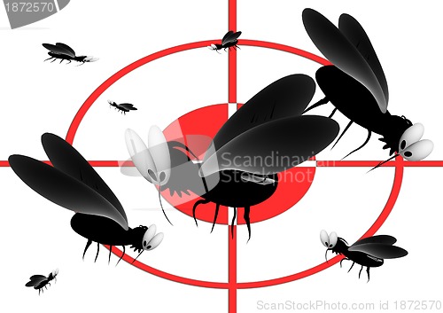 Image of Blood thirsty mosquitoes