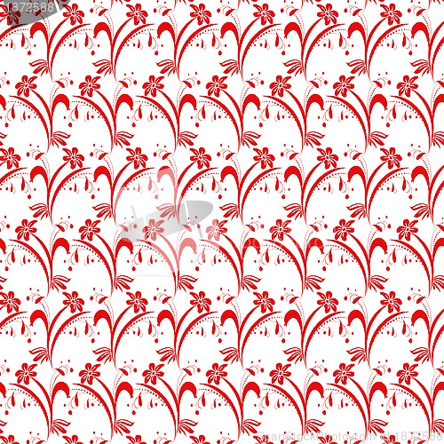 Image of Seamless Floral Pattern
