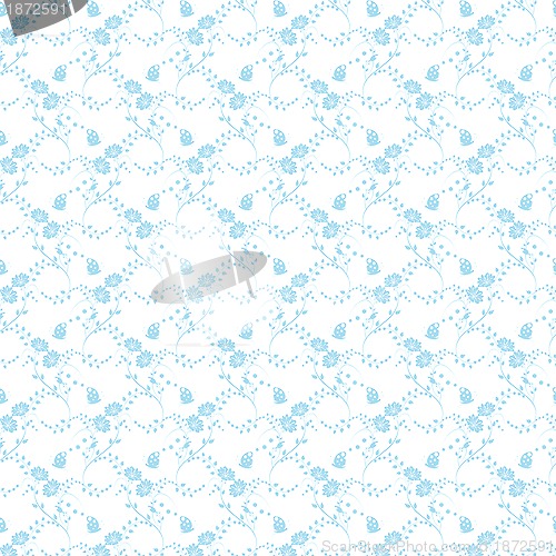 Image of Seamless Floral Pattern