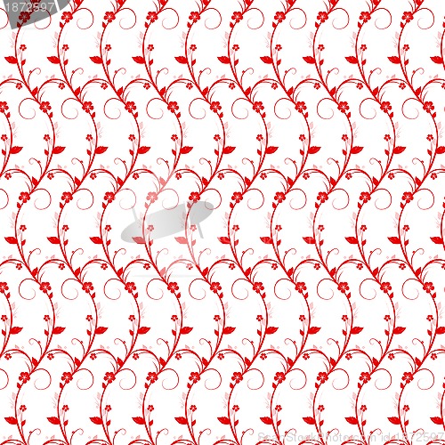 Image of Seamless Floral Pattern