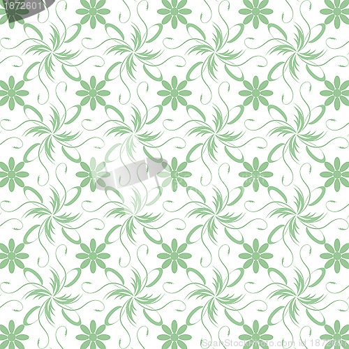 Image of Seamless Floral Pattern