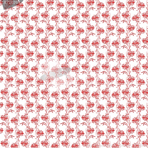 Image of Seamless Floral Pattern