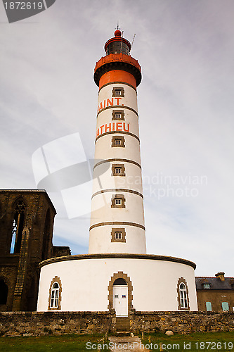 Image of Lighthouse on the Brittany coast