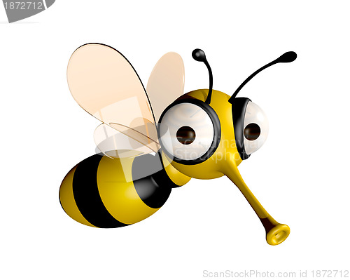 Image of funny bee