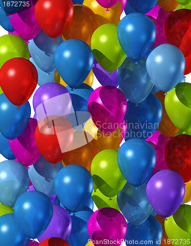 Image of colored balloons