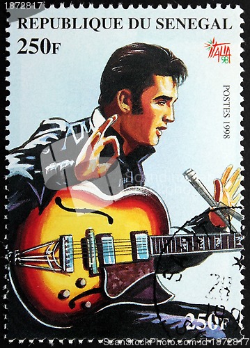 Image of Presley - Senegal Stamp#7