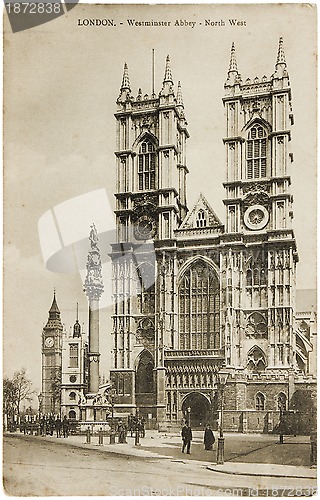 Image of Westminster Abbey Postcard