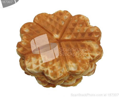 Image of Heartshaped waffles
