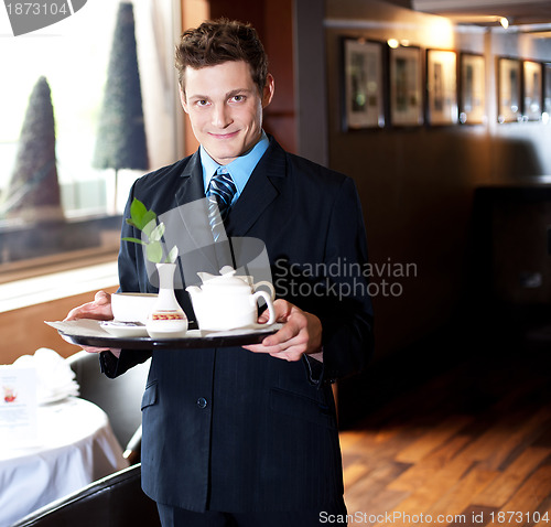 Image of It's tea time for guests