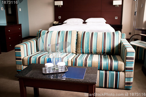 Image of Perfect vacation and relaxation hotel room