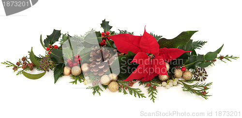 Image of Poinsettia Floral Decoration