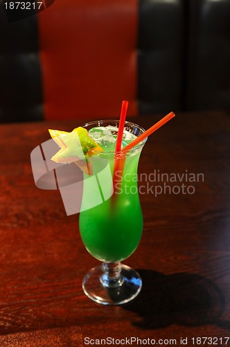 Image of Green cocktail