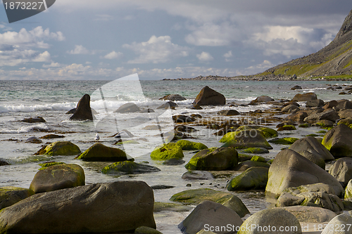 Image of Boulders on the beach