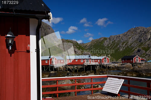 Image of Norwegian fishing village