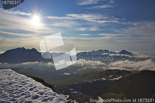 Image of Lofoten mountains