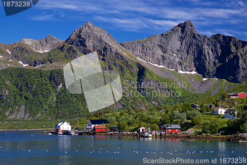 Image of Norwegian village